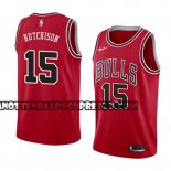 Canotte NBA Bulls Chandler Hutchison Icon 2018 Rosso