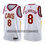 Canotte NBA Cavaliers Jordan Clarkson Association 2017-18 Bianco