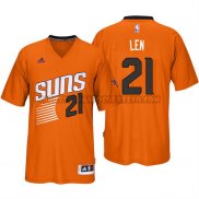 Canotte NBA Manica Corta Suns Len Arancione