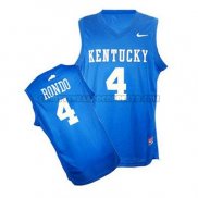 Canotte NBA NCAA Kentucky Wildcat Rajon Rondo Blu