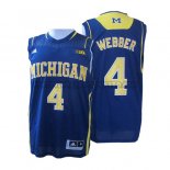 Canotte NBA NCAA Michigan State Spartans Michigan Wolverines Blu