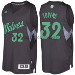 Canotte NBA Natale 2016 Karl Anthony towns Timberwolves Nero