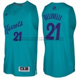 Canotte NBA Natale 2016 Marco Belinelli Hornets teal