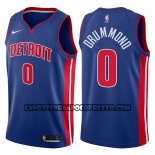 Canotte NBA Pistons Andre Drummond Icon 2017-18 Blu
