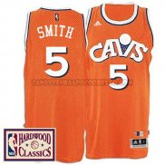Canotte NBA Throwback Cavaliers Smith Arancione