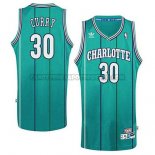 Canotte NBA Throwback Hornets Curry Verde