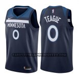 Canotte NBA Timberwolves Jeff Teague Icon 2017-18 Blu