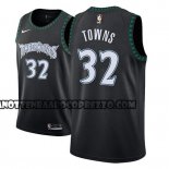 Canotte NBA Timberwolves Karl Anthony Towns Classic 2018 Nero