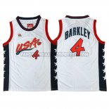 Canotte NBA USA 1996 Barkley Blanco