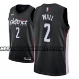 Canotte NBA Wizards John Wall Ciudad 2018-19 Nero