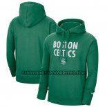 Felpa con Cappuccio Boston Celtics Citta 2020-21 Verde