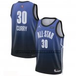 Canotte All Star 2023 Golden State Warriors Stephen Curry NO 30 Blu