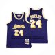 Canotte Bambino Los Angeles Lakers Kobe Bryant NO 24 Mitchell & Ness 2007-08 Viola