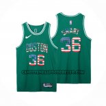 Canotte Boston Celtics Marcus Smart NO 36 75th Bandera Edition Verde