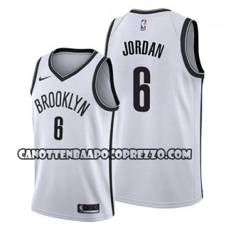 Canotte Brooklyn Nets Deandre Jordan Association Bianco