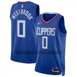 Canotte Los Angeles Clippers Russell Westbrook NO 0 Icon 2022-23 Blu