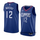 Canotte Los Angeles Clippers Tyrone Wallace Icon 2018 Blu