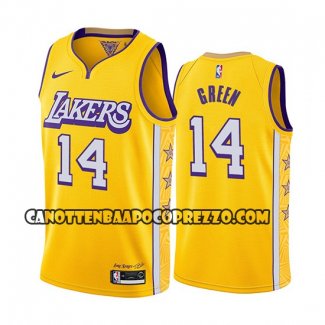Canotte Los Angeles Lakers Danny Green Citta Edition Giallo