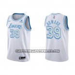 Canotte Los Angeles Lakers Dwight Howard NO 39 Citta 2021-22 Bianco