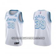 Canotte Los Angeles Lakers Dwight Howard NO 39 Citta 2021-22 Bianco