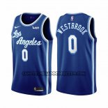 Canotte Los Angeles Lakers Russell Westbrook NO 0 Classic 2021-2022 Blu