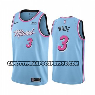Canotte Miami Heat Dwyane Wade Citta Blu