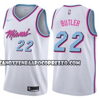 Canotte Miami Heat Jimmy Butler Citta 2019 Bianco