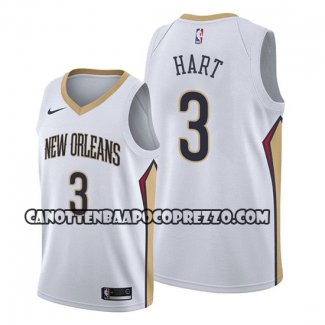 Canotte New Orleans Pelicans Josh Hart Association Bianco