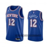 Canotte New York Knicks Jared Harper Statement 2020-21 Blu