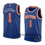 Canotte New York Knicks Ramon Sessions Icon 2018 Blu