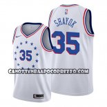 Canotte Philadelphia 76ers Marial Shayok Earned Bianco