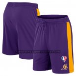 Pantaloncini Los Angeles Lakers 75th Anniversary Viola