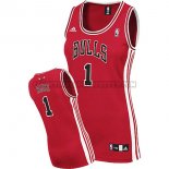 Canotte NBA Donna Bulls Rose Rosso