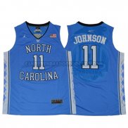 Canotte NBA NCAA North Carolina Johnson Blu
