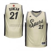 Canotte NBA Natale Spurs Duncan 2015 Bianco