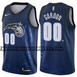 Canotte NBA Orlando Magic Gordon Ciudad 2017-18 Blu