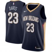 Canotte NBA Pelicanss Anthony Davis Icon 2017-18 Blu