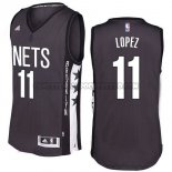 Canotte NBA Remix Alternate Nets Lopez 2016-17 Nero