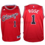 Canotte NBA Throwback Bulls Rose Rosso