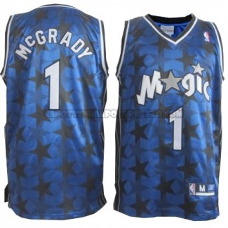 Canotte NBA Throwback Magic McGrady Blu