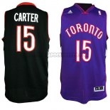 Canotte NBA Throwback Raptors Carter Nero Viola