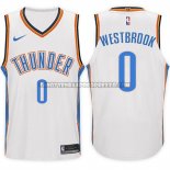 Canotte NBA Thunder Russell Westbrook 2017-18 Blanc