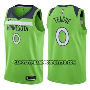 Canotte NBA Timberwolves Jeff Teague Statement 2017-18 Verde