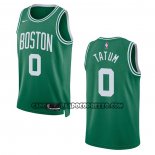 Canotte Boston Celtics Jayson Tatum NO 0 Icon 2022-23 Verde