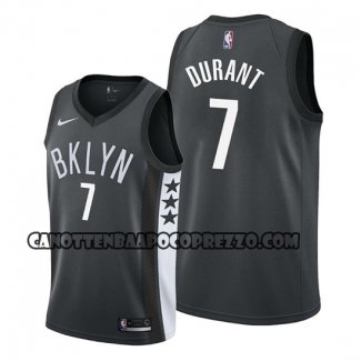 Canotte Brooklyn Nets Kevin Durant Statement Nero