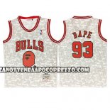 Canotte Chicago Bulls Bape Mitchell & Ness 1997-98 Grigio
