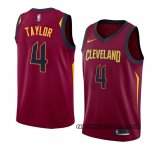 Canotte Cleveland Cavaliers Isaiah Taylor Icon 2018 Rosso