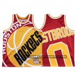 Canotte Houston Rockets Russell Westbrook Mitchell & Ness Big Face Rosso