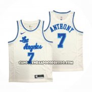Canotte Los Angeles Lakers Carmelo Anthony NO 7 Classic 2019-20 Bianco