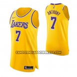 Canotte Los Angeles Lakers Carmelo Anthony NO 7 Icon Autentico Giallo
